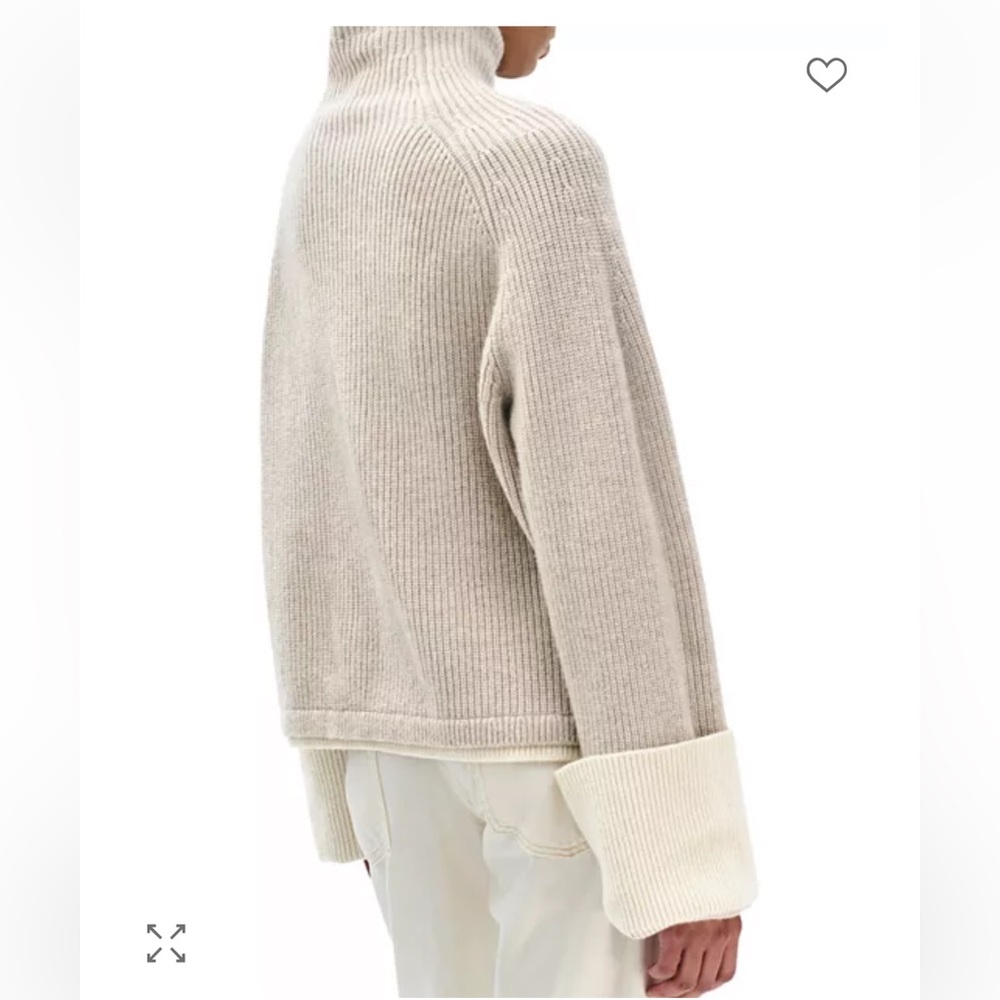 rag & bone Cream Turtleneck Sweater - Picture 2 of 5